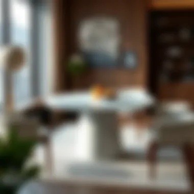 Notable Exploring the Round Marble Dining Table Set for Six: A Comprehensive Guide
