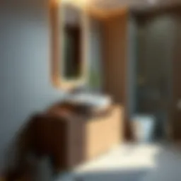 Elegant 30-inch vanity showcasing a modern bowl sink