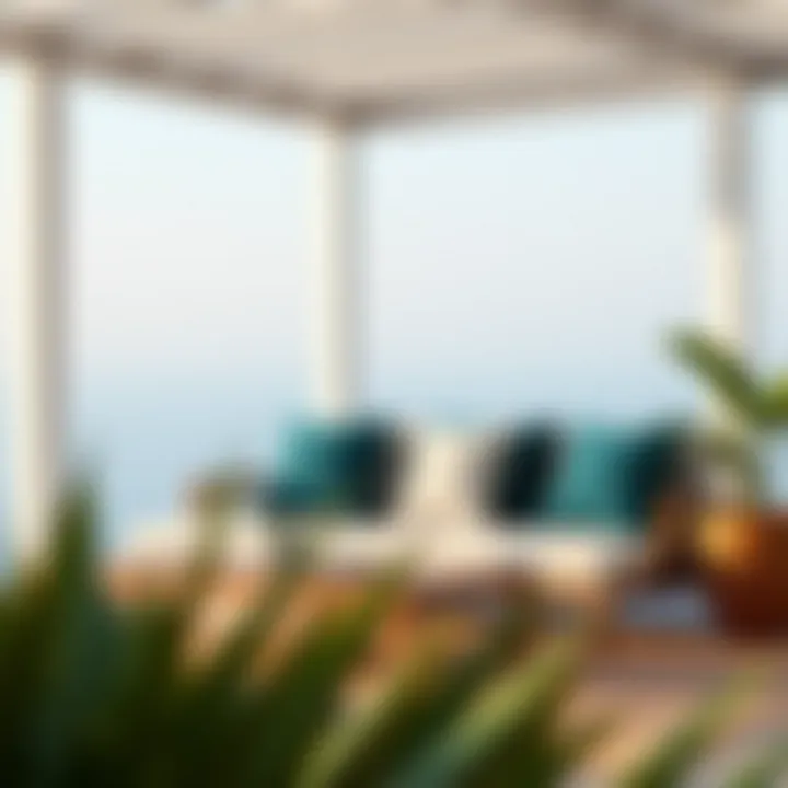 Creative designs of outdoor cushions for modern spaces