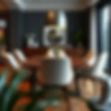 Contemporary design trends in six chair table sets