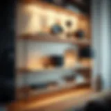 Elegant Sonos shelf showcasing modern design