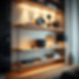 Elegant Sonos shelf showcasing modern design