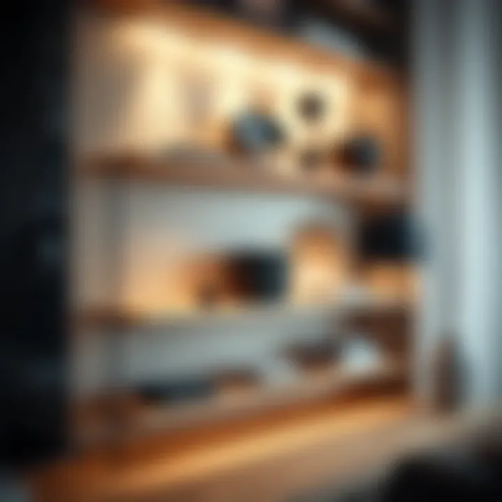 Modern Design of Sonos Shelf Elegant Sonos shelf showcasing modern design