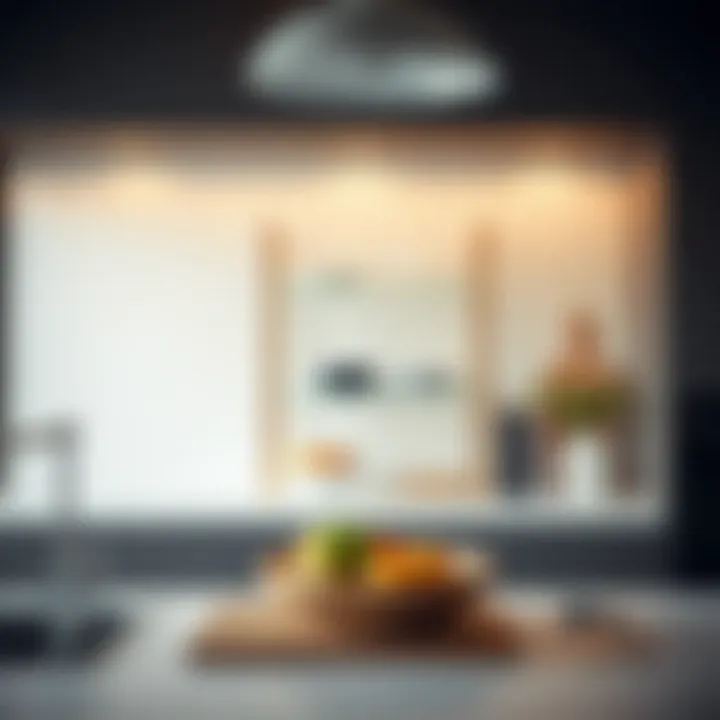 Enhancing Kitchen Aesthetics with a Stylish Three-Tier Shelf Pantry Stylish three-tier shelf pantry enhancing kitchen aesthetics