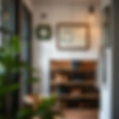 Rustic Charm of Farmhouse Shoe Racks Rustic farmhouse shoe rack in a cozy entryway