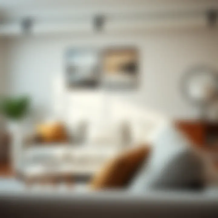 Durable fabric upholstery on a contemporary sofa