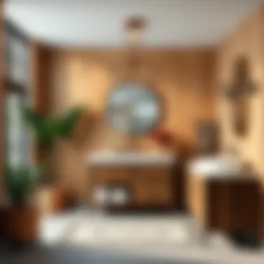 Diverse Materials for Home Decorators Vanities Variety of materials used in Home Decorators vanities