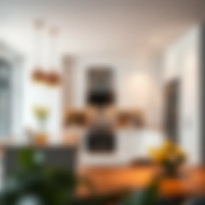 Transforming Kitchen Spaces Installation of LED spotlights in a contemporary kitchen