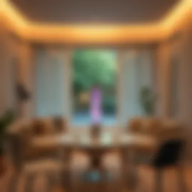 Creating Ambiance with Lava Lamps Stylish lava lamp integrated into a cozy reading nook