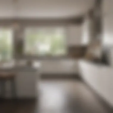 Thoughtful Kitchen Design for Optimal Efficiency A thoughtfully designed kitchen layout that promotes efficiency and cleanliness.