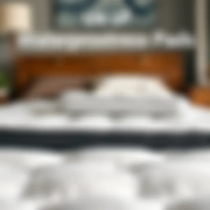 Materials Used in Waterproof Mattress Pads Visual representation of various materials used in waterproof mattress pads, highlighting their unique properties.