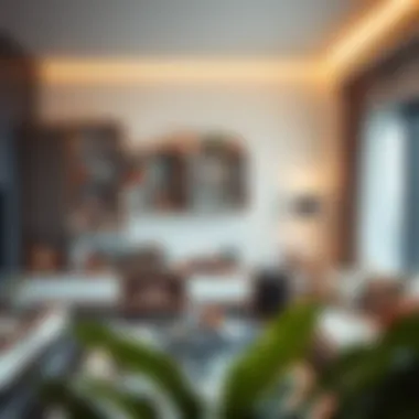 Compact wall book storage solution in a small living area