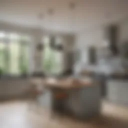 Professional consultation on kitchen layout planning