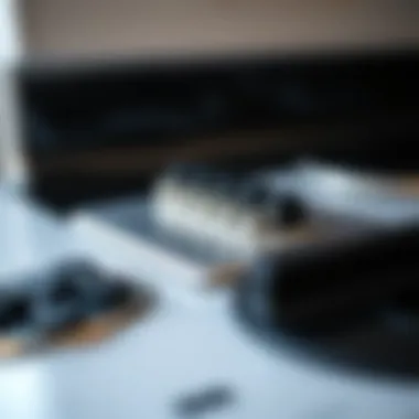 Detailed view of controls and settings on a four-burner electric stove