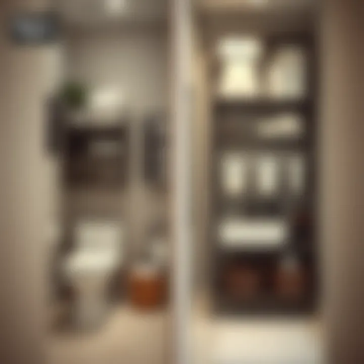 Dramatic Transformation: The Power of Organization Before and after bathroom organization showcasing containers in action