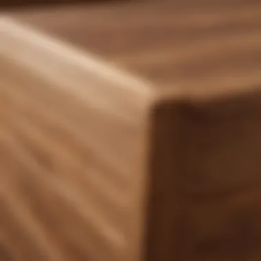 Exploring Durability: Teak Wood Texture Close-up of teak wood texture illustrating durability