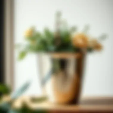 The Aesthetics and Practicality of Silver Flower Pots Summary The Aesthetics and Practicality of Silver Flower Pots Summary