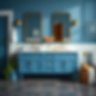 Notable The Allure of Blue Vanities with White Tops: A Comprehensive Exploration