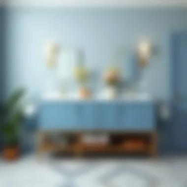 The Allure of Blue Vanities with White Tops: A Comprehensive Exploration Summary
