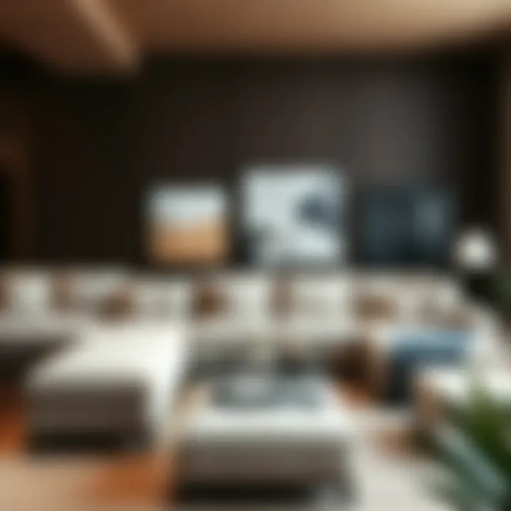 Variety of sectional couches in different sizes and styles