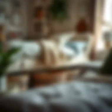 Achieving a Tidy Home with Wicker Baskets Clutter-free living space enhanced by wicker basket storage