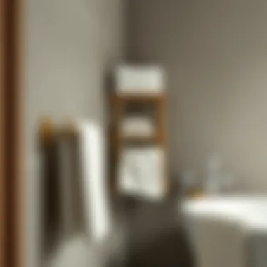 The Functional Aesthetic of Stacked Towel Racks Summary