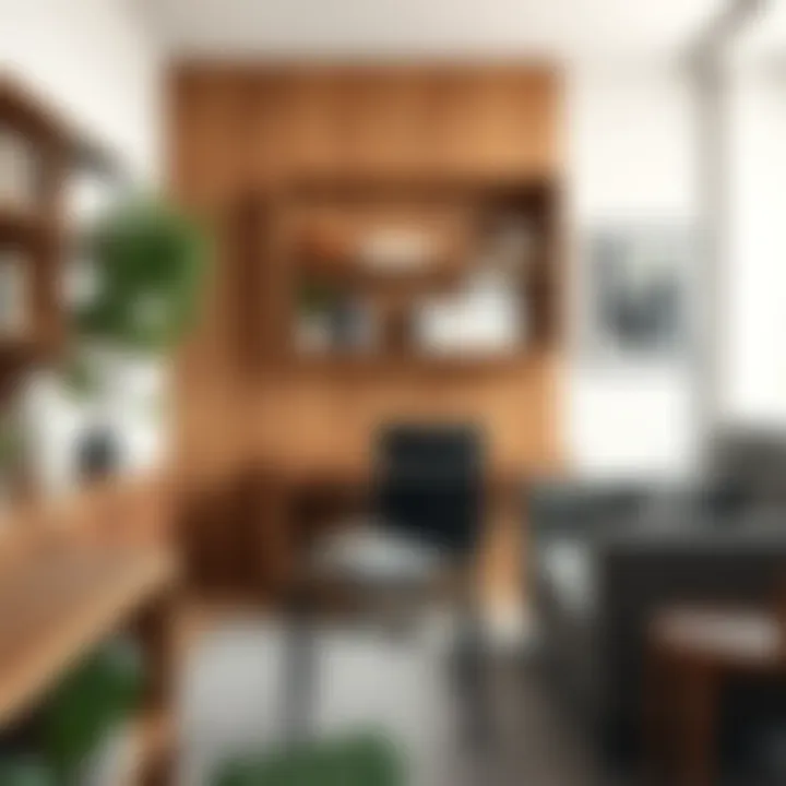 Material Choices in Home Office Furniture Selection of materials for home office furniture