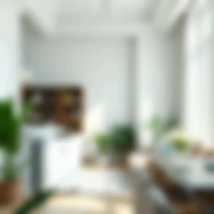 Clean and fresh indoor environment with air purifier