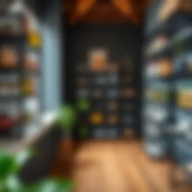 The Role of Metal Food Shelving in Modern Interior Design Summary