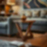 The Rustic Triangle End Table: Design, Functionality, and Impact Introduction