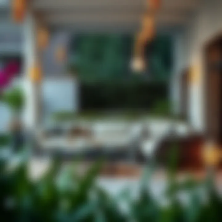 Elegant Patio Sofa Design Elegant outdoor sofa in an inviting patio environment