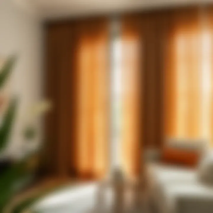 Fabric Choices for Expansive Curtains Elegant fabric choices for expansive curtains