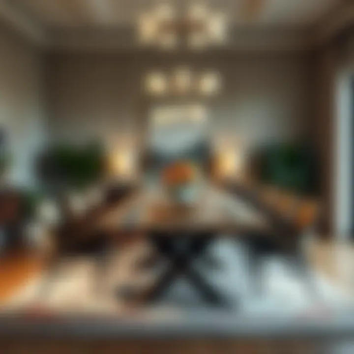 Understanding the Dimensions of an Eight-Person Table Summary
