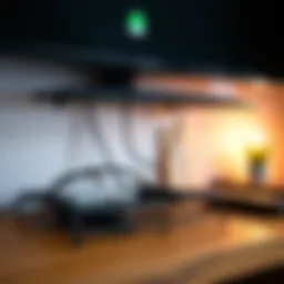 Wire tray cable organizer showcasing effective cable management