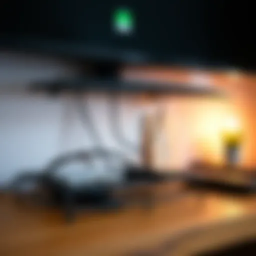 Wire tray cable organizer showcasing effective cable management