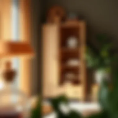 Storage Solutions with a Tall Cabinet Functional 28 inch tall cabinet showcasing storage capabilities